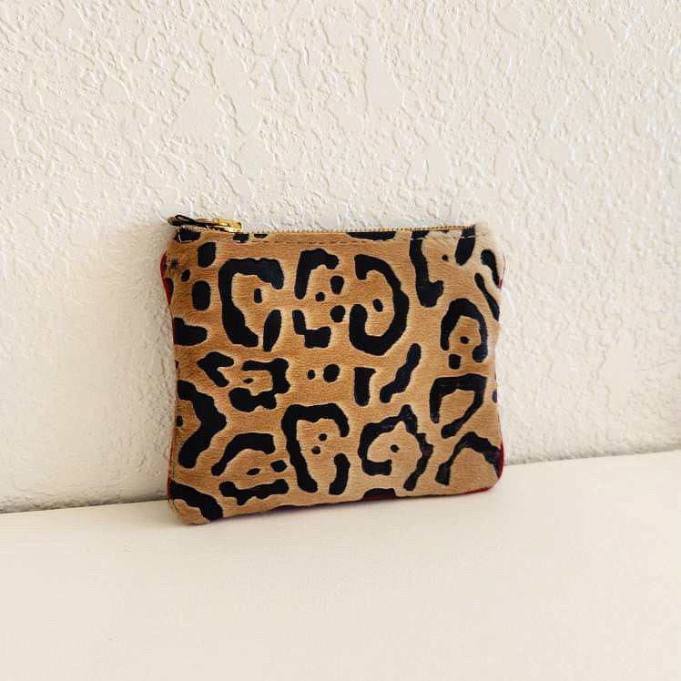 Cheetah Coin Card Pouch