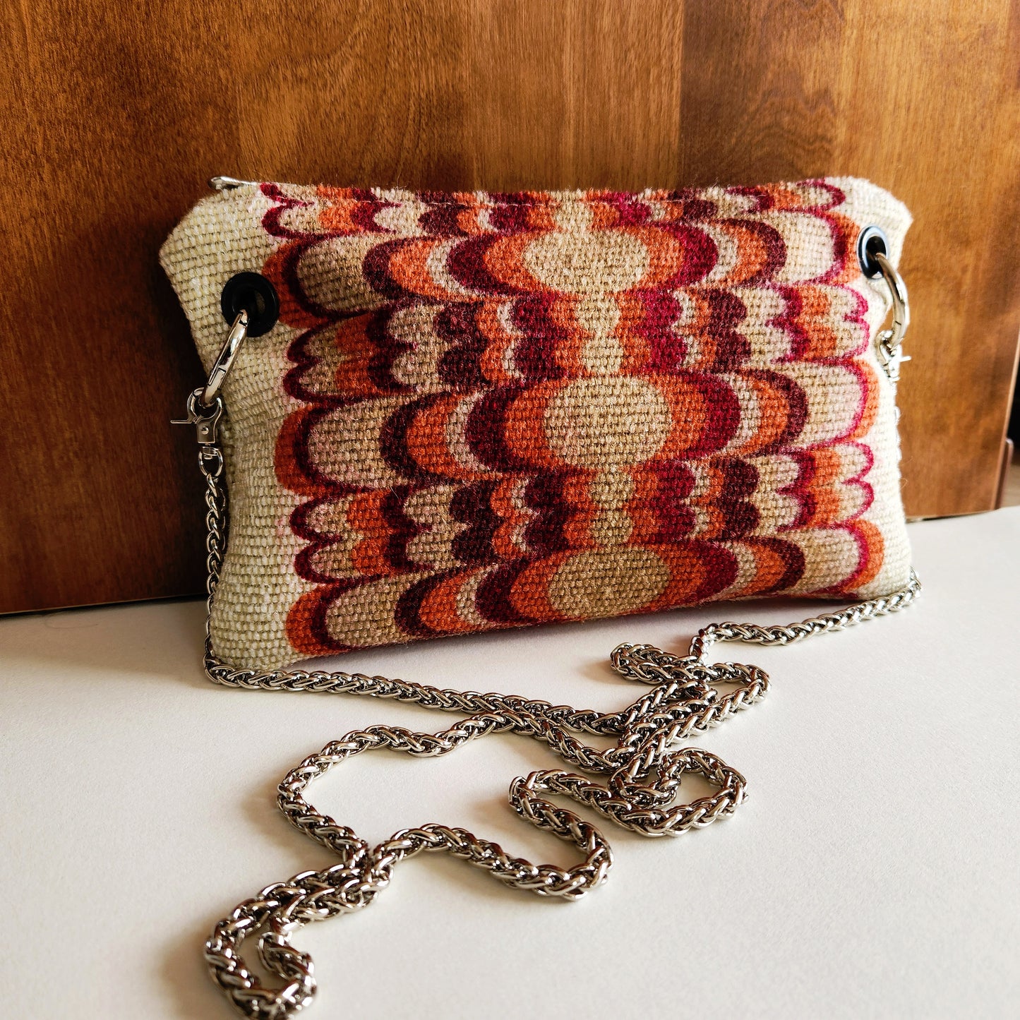 Mid Century Woven Crossbody