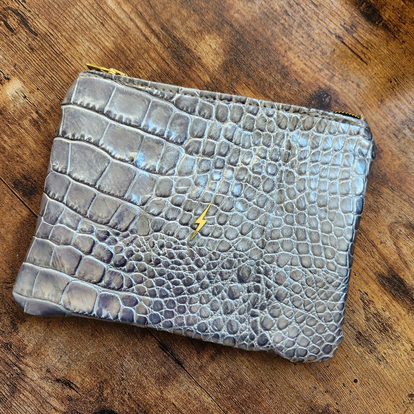 Moonbeam Croc Bolt Pouch