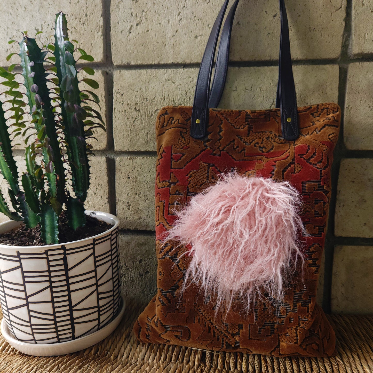 Velvet Tapestry Tote