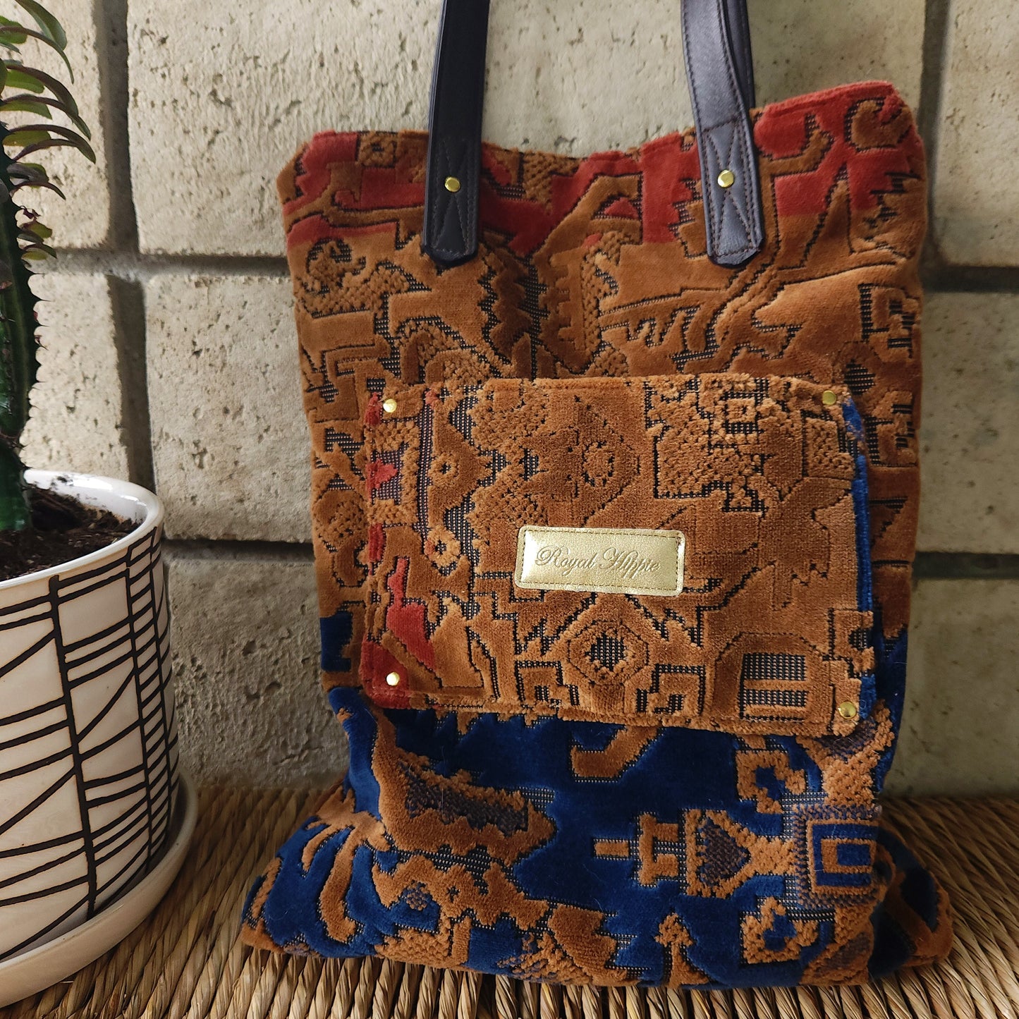 Velvet Tapestry Tote