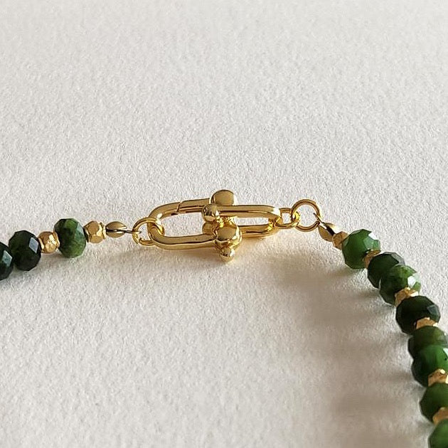 Jade Panther Necklace