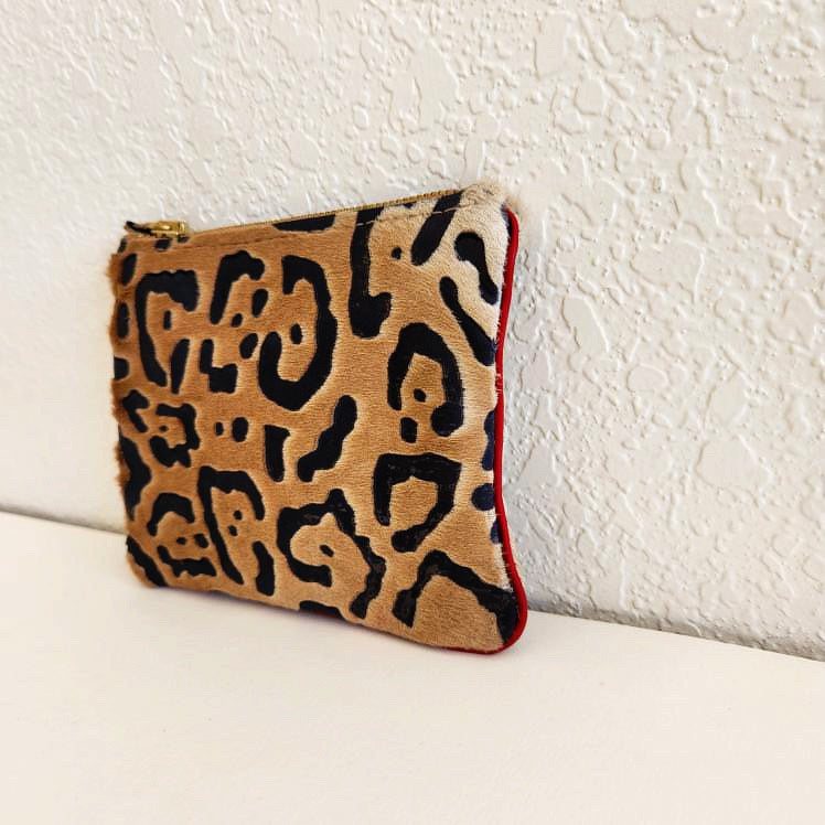 Cheetah Coin Card Pouch