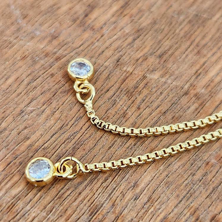 22kt Gold Coin Adjustable Bracelet