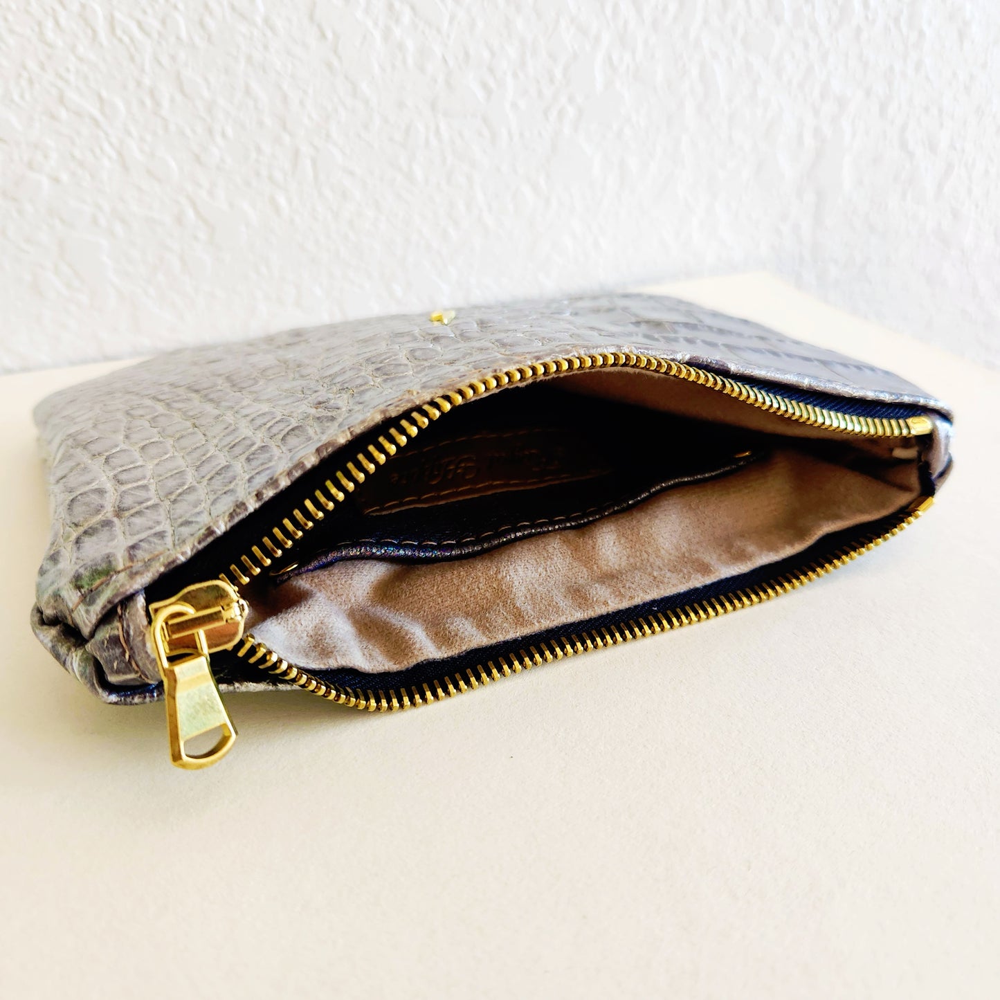 Moonbeam Croc Bolt Pouch