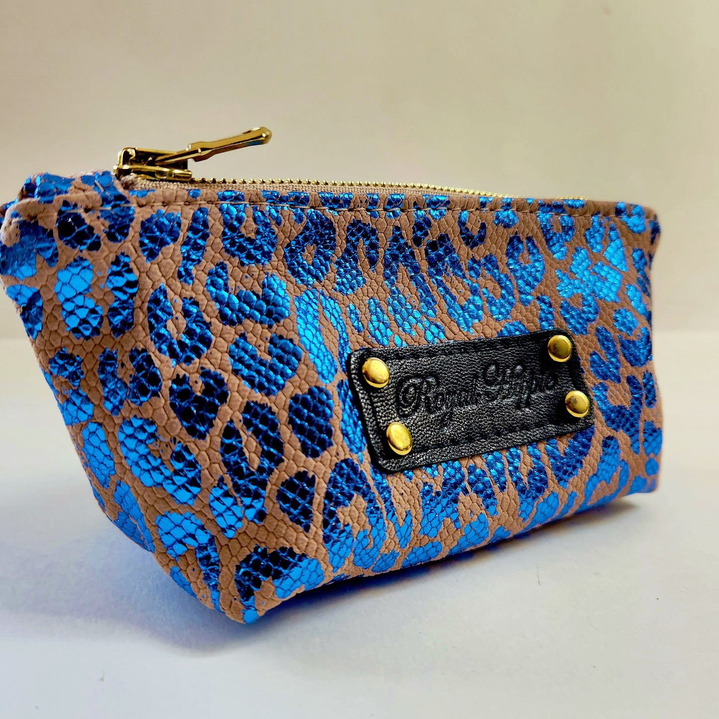 Electric Blue Mini Pouch
