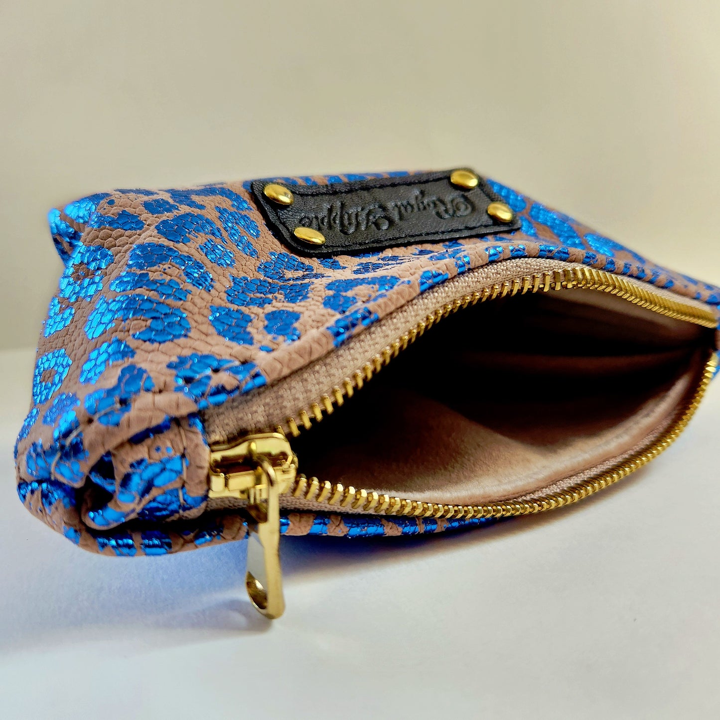 Electric Blue Mini Pouch