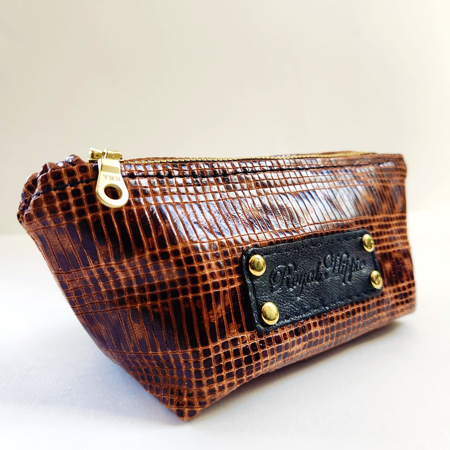 Copper Textured Mini Pouch