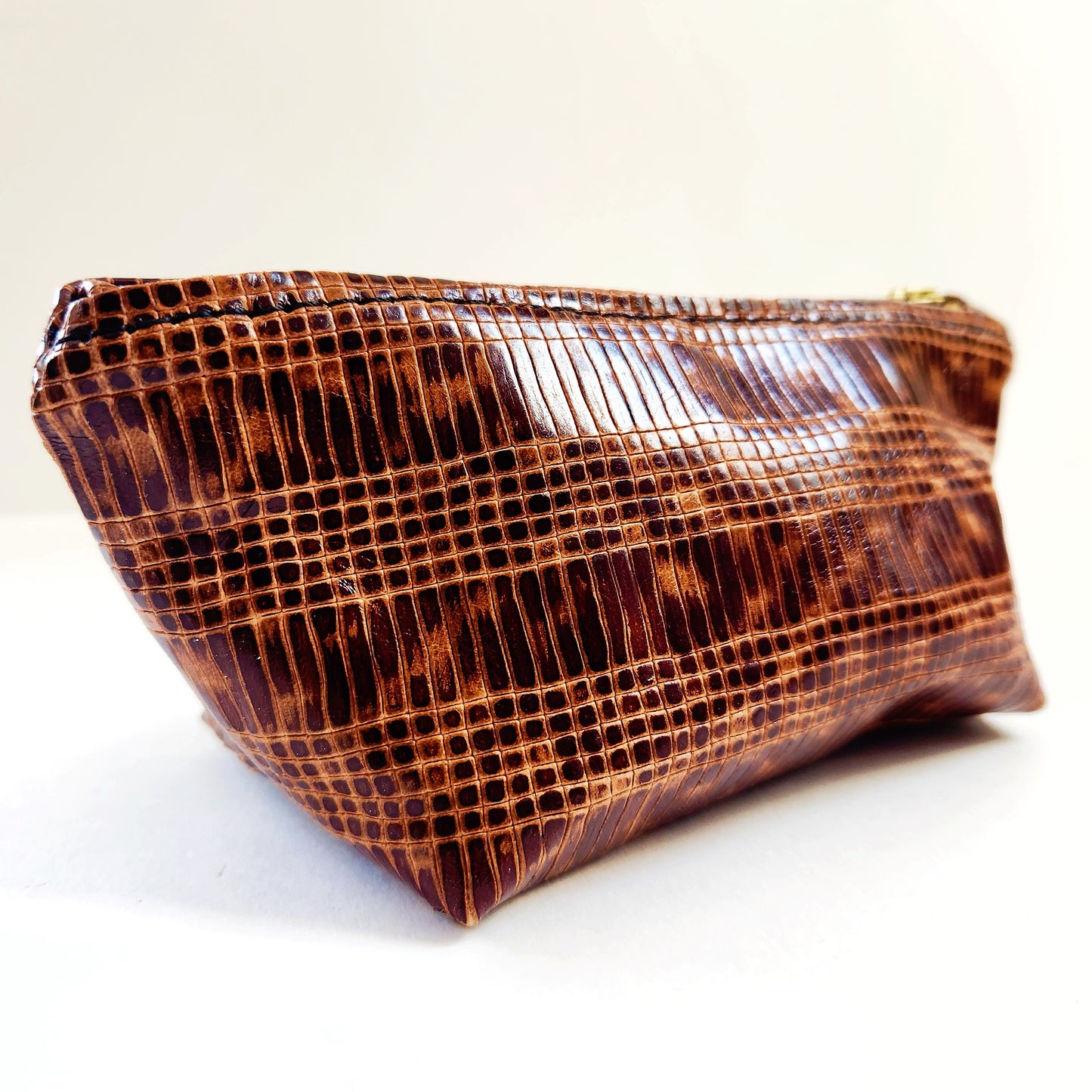 Copper Textured Mini Pouch