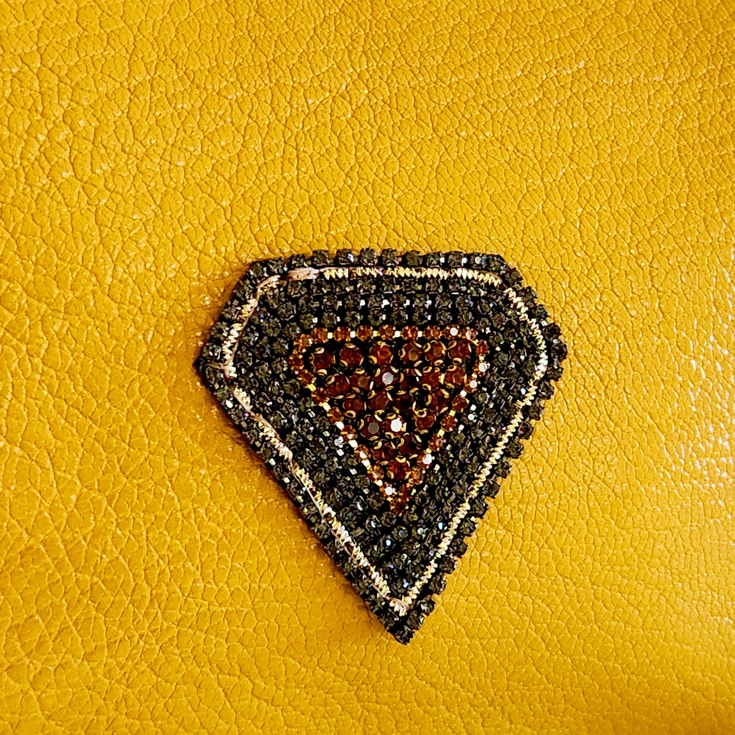 Mustard Diamond Crossbody