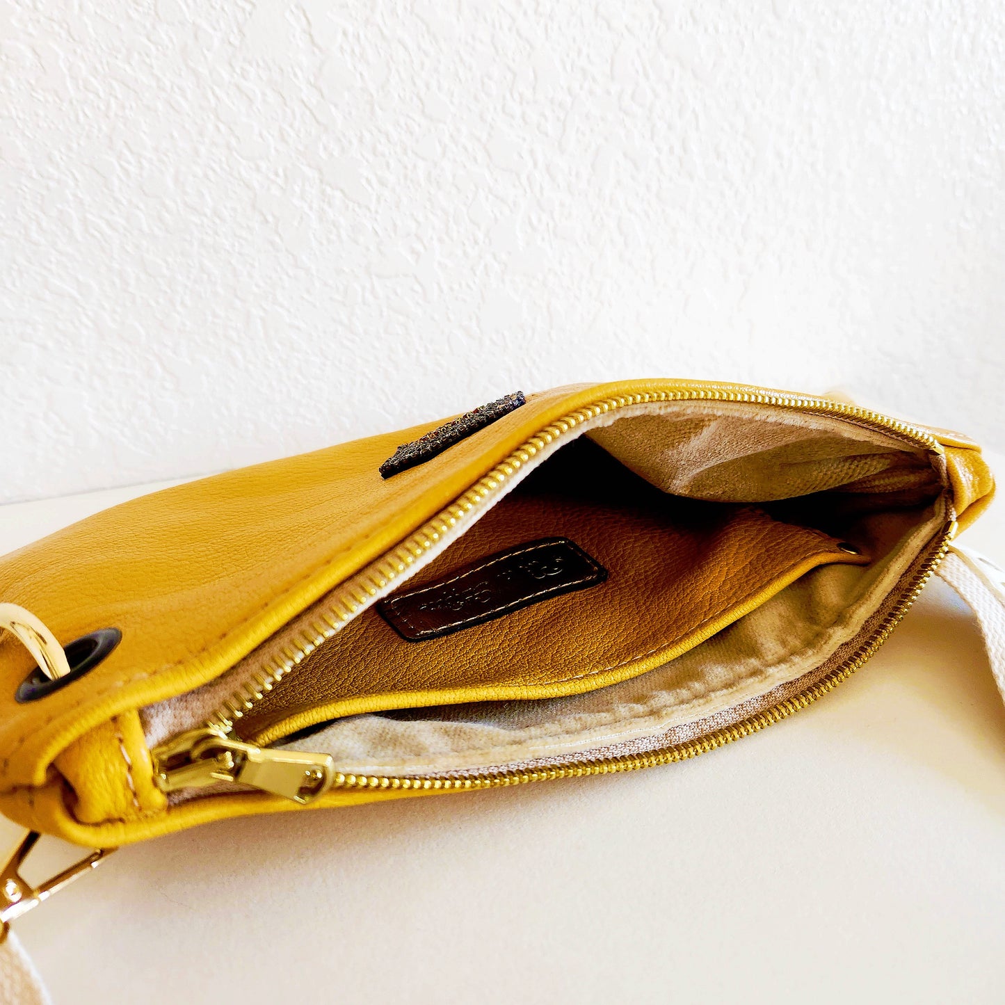 Mustard Diamond Crossbody