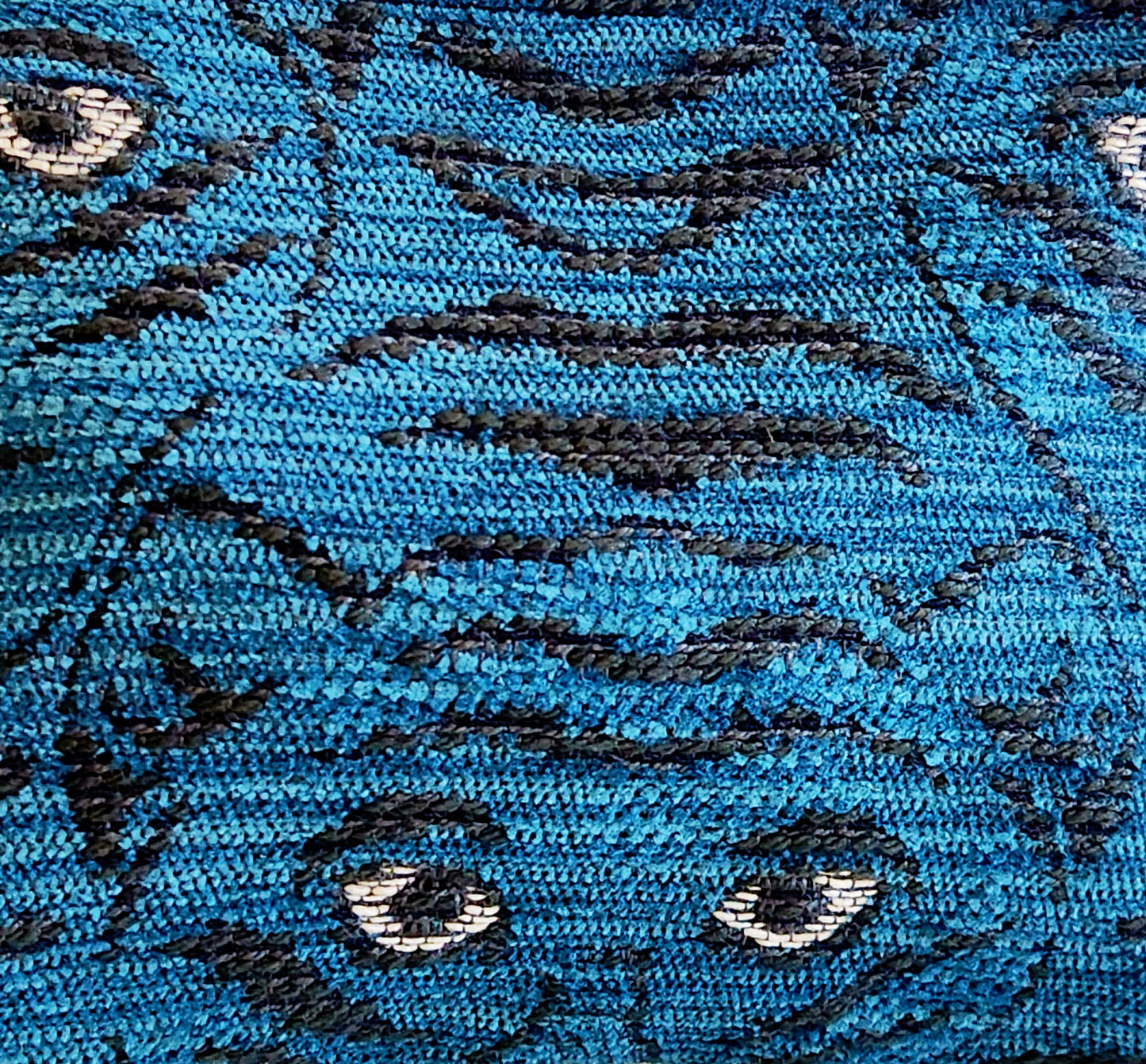 Cobalt Velvet Bengal Crossbody