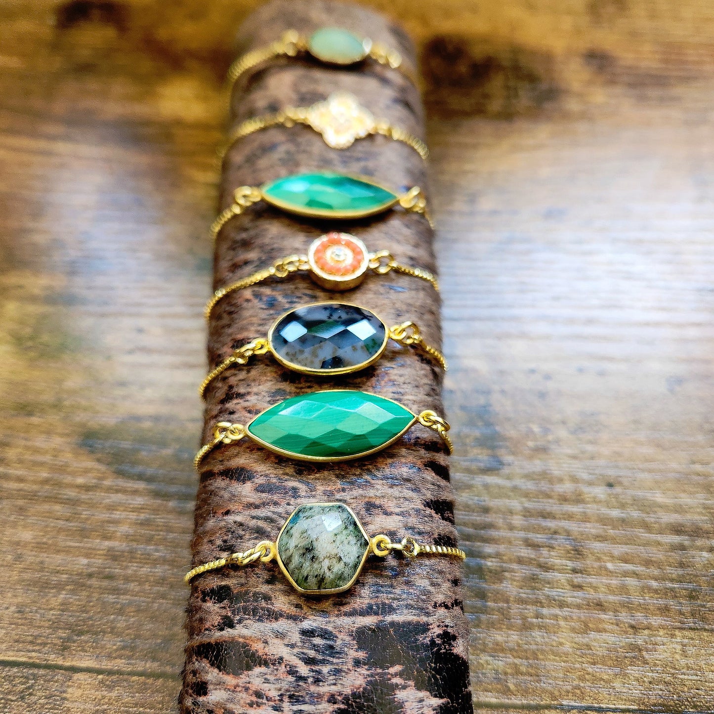 Danty Fleur Gold FiIled Adjustable Bracelet
