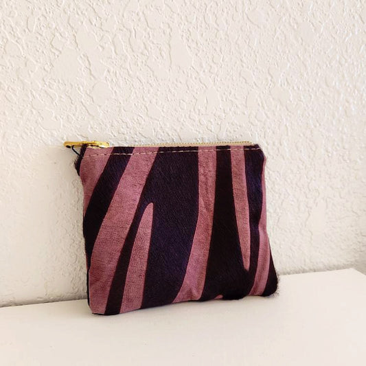 Mauve Mini Coin Card Pouch