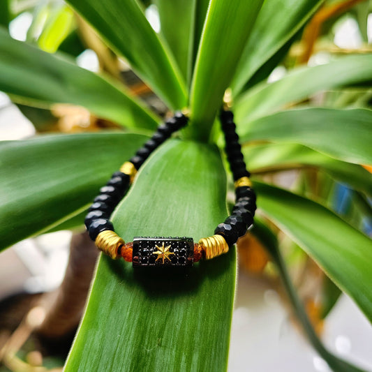 Black Onyx Star Bracelet