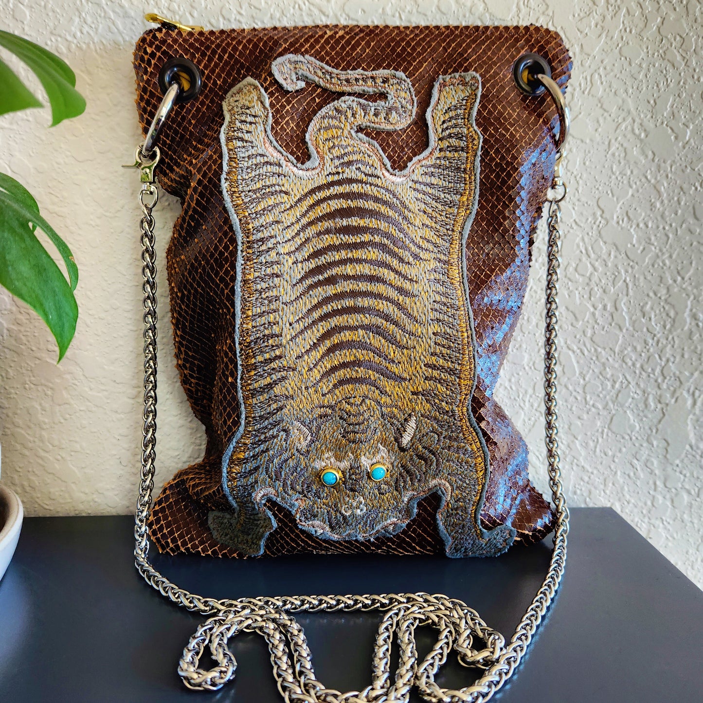 Diamond Mocha Bengal Crossbody