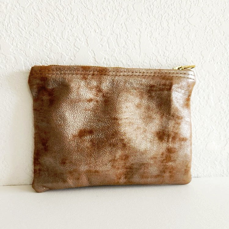 Distressed Tan Bolt Pouch