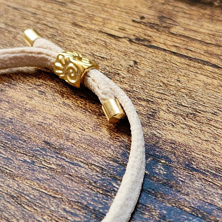 22kt Gold Overlay Good Eye Adjustable bracelet