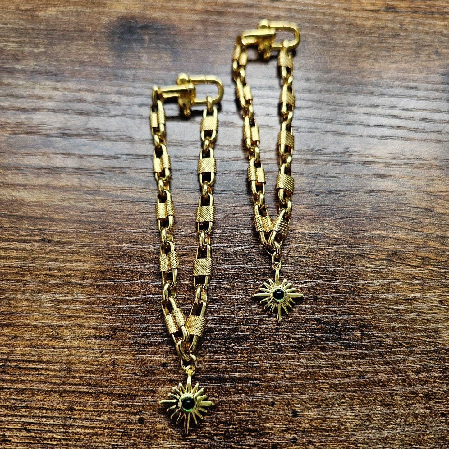 Celestial Gold Overlay Bracelet
