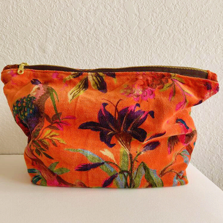 Traveller Orange Floral Large