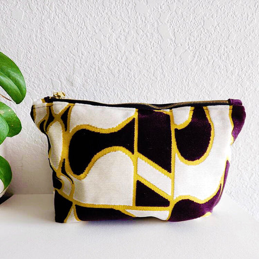 Geo Mod Velvet Traveller Large